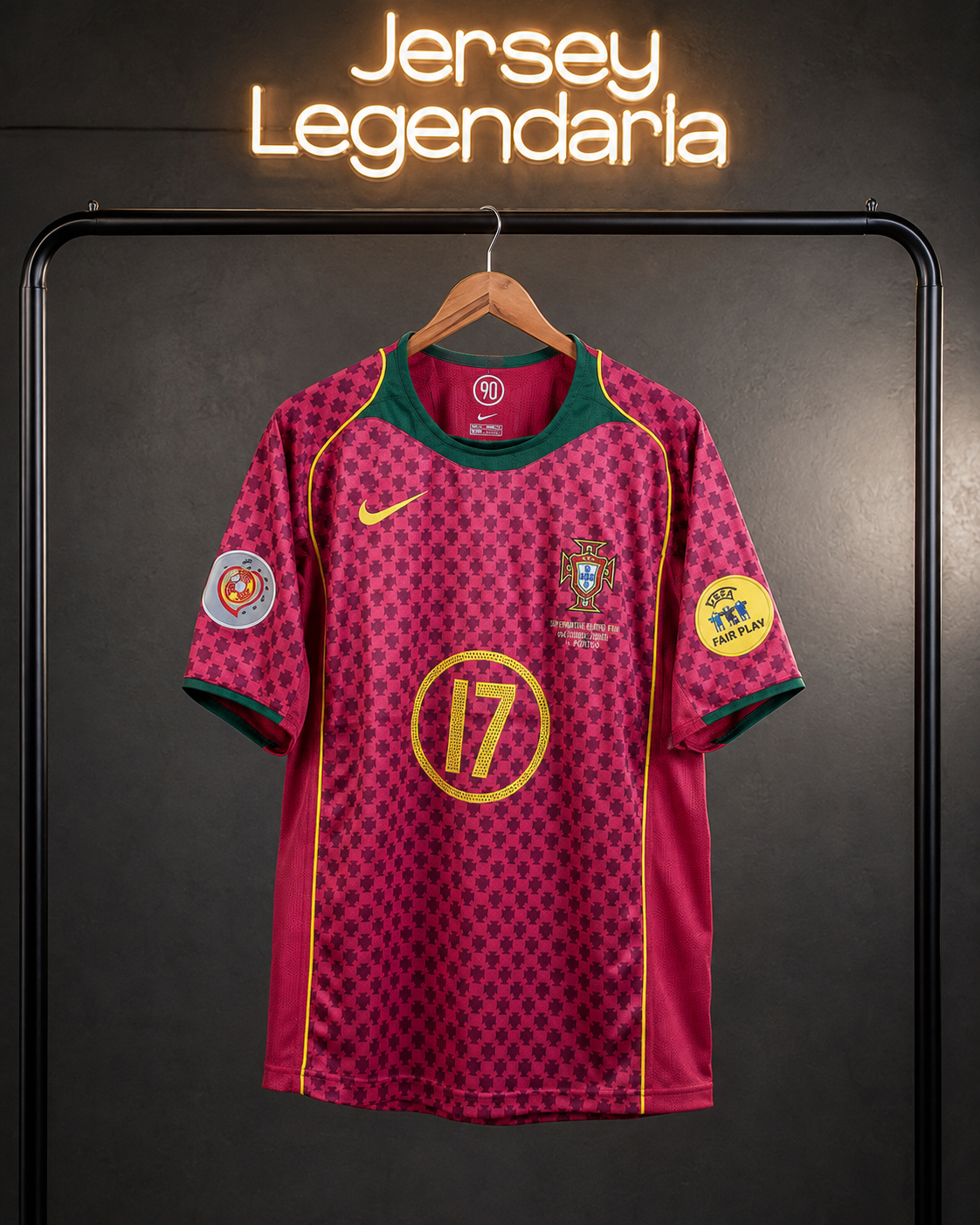 Jersey Retro Portugal 2004/05 – Cristiano Ronaldo #17