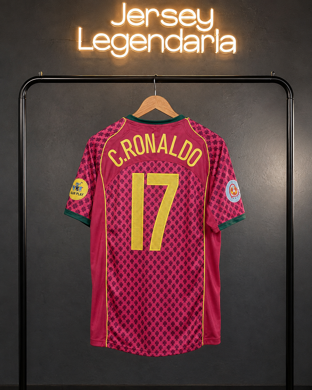 Jersey Retro Portugal 2004/05 – Cristiano Ronaldo #17