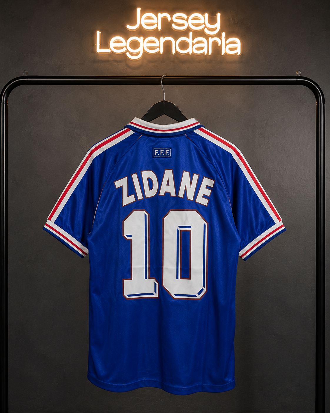 Jersey Retro Francia 1998 – Zidane #10