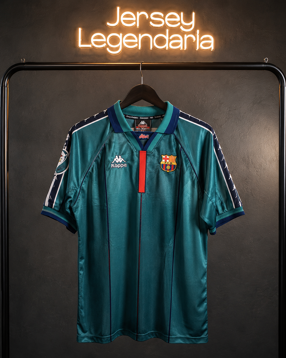 Jersey Retro Barcelona 96/97 – Ronaldo Nazario #9