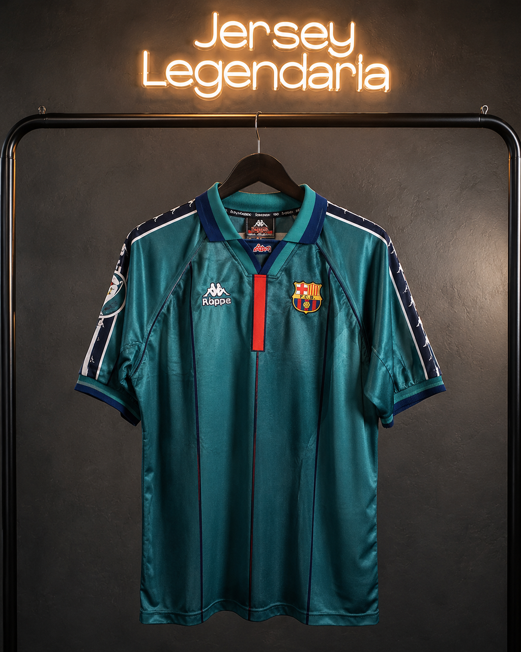 Jersey Retro Barcelona 96/97 – Ronaldo Nazario #9
