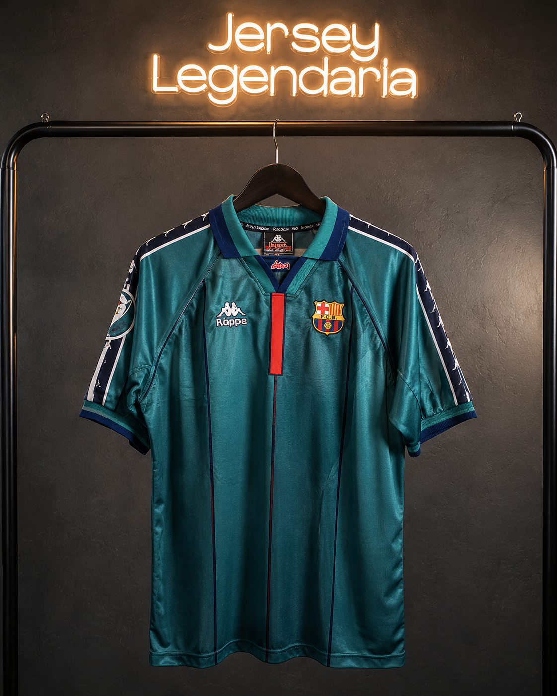Jersey Retro Barcelona 96/97 – Ronaldo Nazario #9