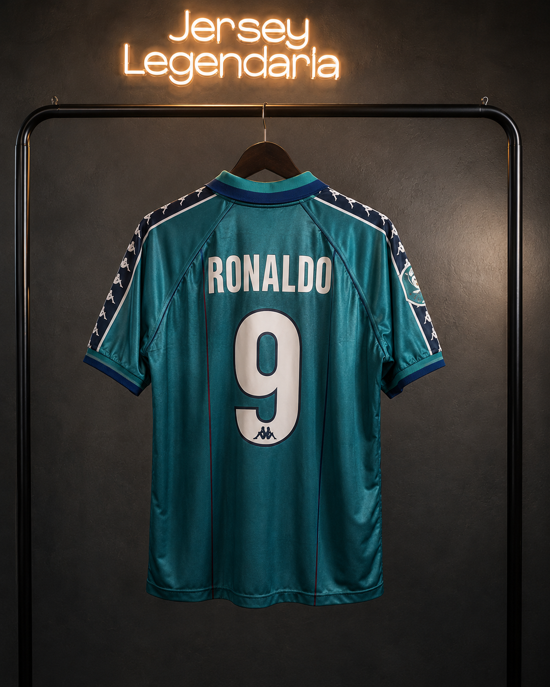 Jersey Retro Barcelona 96/97 – Ronaldo Nazario #9